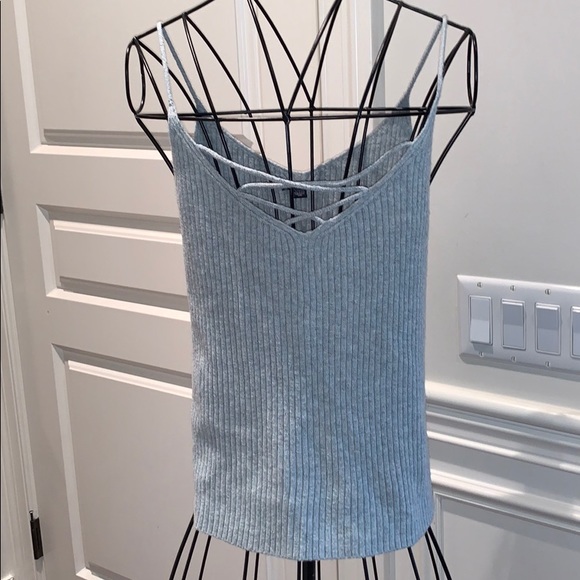 AE Ribbed Criss-Cross Tank - Size XL - Picture 4 of 4